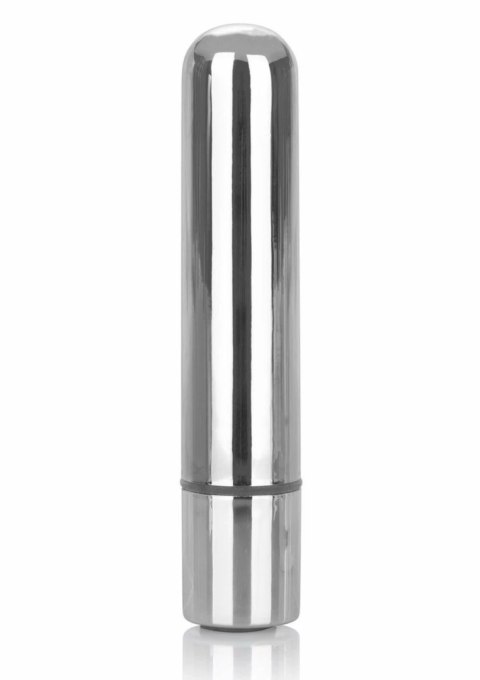 Rechargeable Bullet kompaktowy masażer wibracyjny USB 3 tryby srebrny