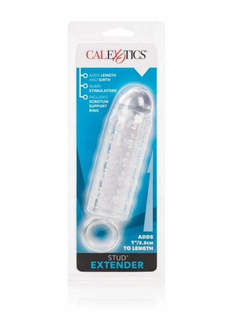 Stud Extender z pierścieniem wspierającym, transparentny TPR, 17 cm