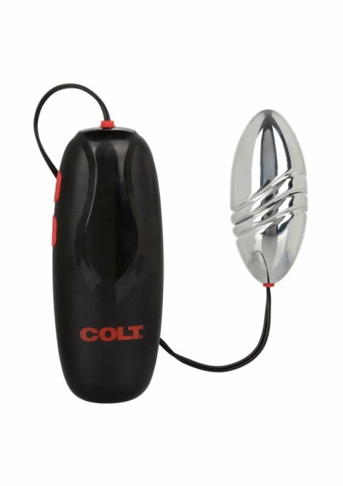 COLT Turbo Bullet - Wibrujący pocisk USB, 10 trybow, srebrny