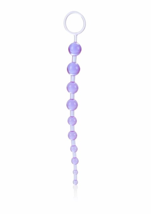 CalExotics - X-10 Beads elastyczny łańcuszek 10 koralikow PVC 28 cm