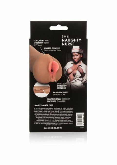 CalExotics Cheap Thrills Naughty Nurse kompaktowa maszyna intymna TPE