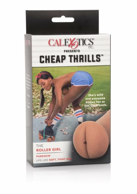 CalExotics Cheap Thrills The Roller Girl maszyna intymna Pureskin TPE zamknięta komora