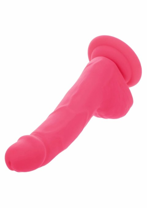 CalExotics Neon Silicone Studs 6 inch silikonowy model z przyssawką, neonowy kolor