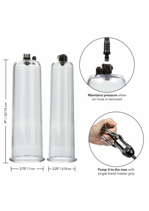 CalExotics Optimum Series Maximum Results zestaw pomp z 2 cylindrami XL