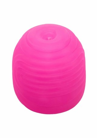 CalExotics Pop Sock Textured - dwustronna silikonowa maszyna intymna z teksturą