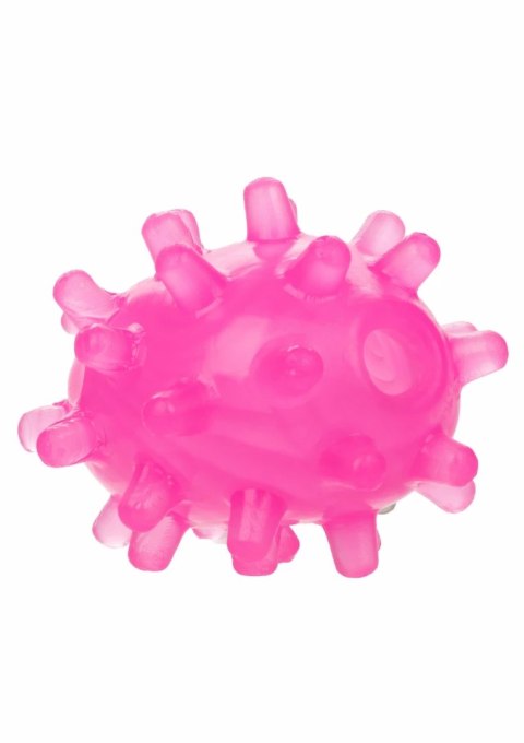 CalExotics Pop Sock Textured - dwustronna silikonowa maszyna intymna z teksturą