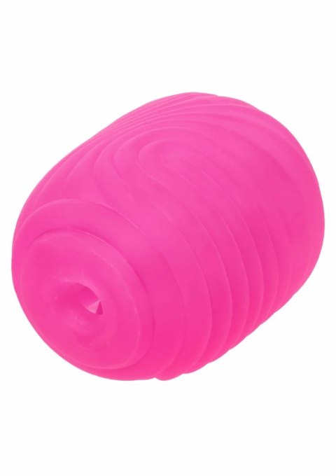 CalExotics Pop Sock Textured - dwustronna silikonowa maszyna intymna z teksturą