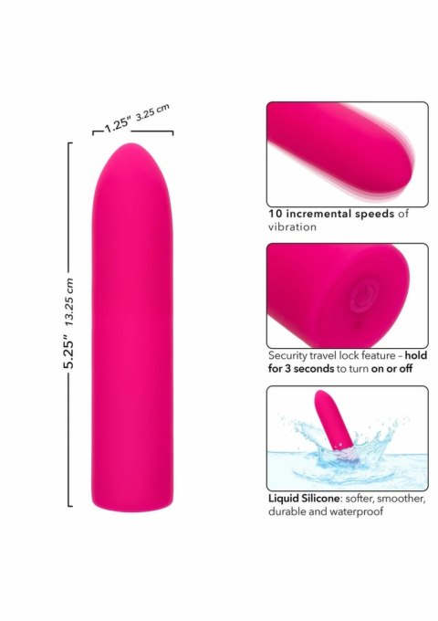 CalExotics Rechargeable Chic Mini - kompaktowy masażer silikonowy USB