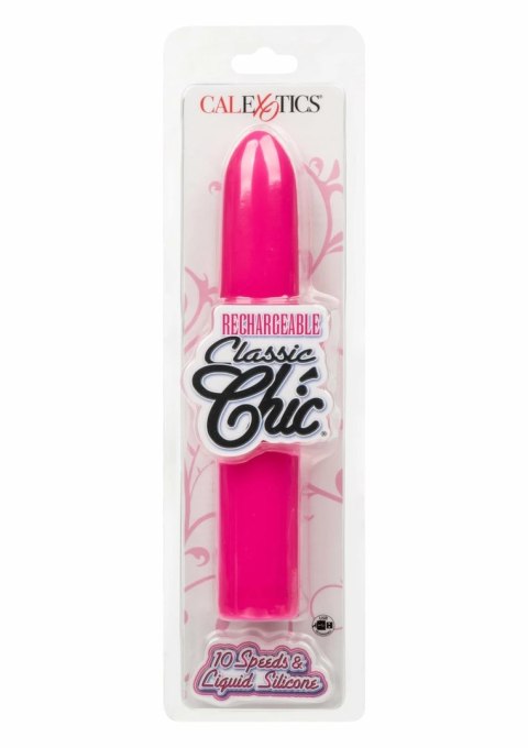 CalExotics Rechargeable Chic Standard silikonowy masażer 10 trybow