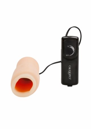 CalExotics Vibrating Oro Simulator - model z wibracjami, kompaktowy, PVC, 2AA