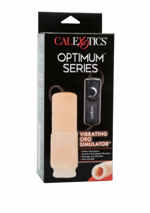 CalExotics Vibrating Oro Simulator - model z wibracjami, kompaktowy, PVC, 2AA