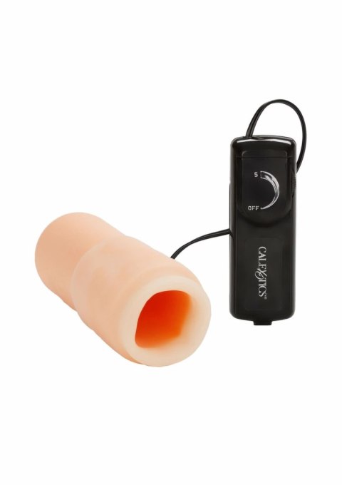 CalExotics Vibrating Oro Simulator - model z wibracjami, kompaktowy, PVC, 2AA
