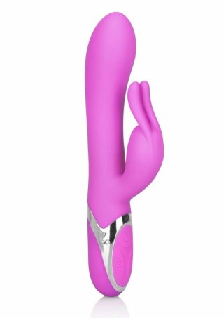 Enchanted Bunny silikonowy masażer dwufunkcyjny 12 trybow fioletowy