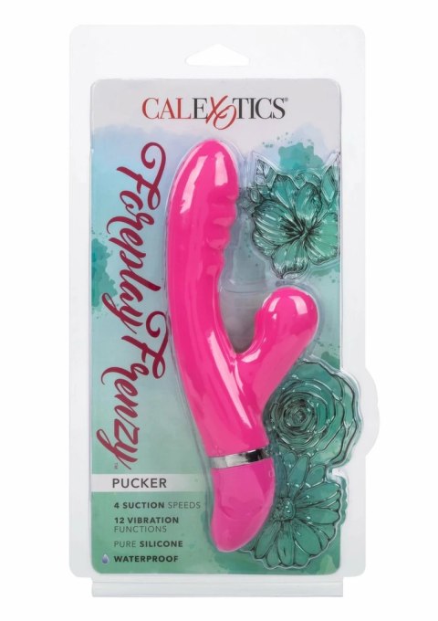 Foreplay Frenzy Pucker - wielofunkcyjny stymulator z systemem ssącym