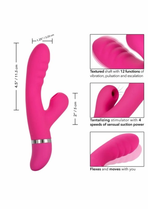 Foreplay Frenzy Pucker - wielofunkcyjny stymulator z systemem ssącym