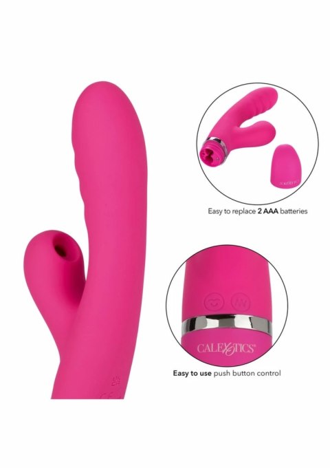 Foreplay Frenzy Pucker - wielofunkcyjny stymulator z systemem ssącym