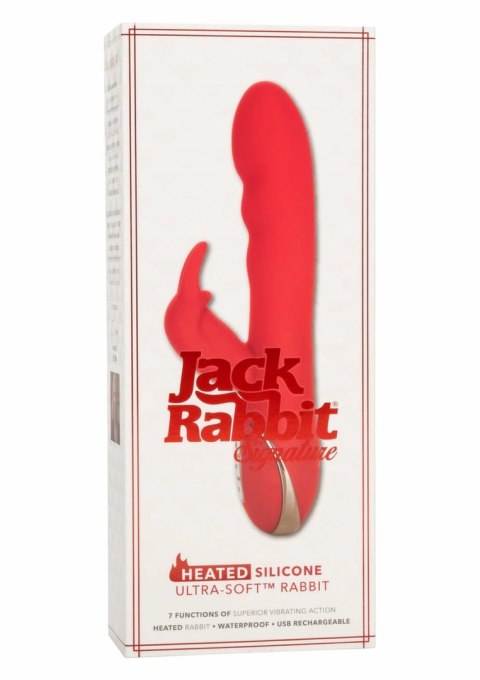 Jack Rabbit Heated Ultra-Soft Rabbit silikonowy podgrzewany masażer USB