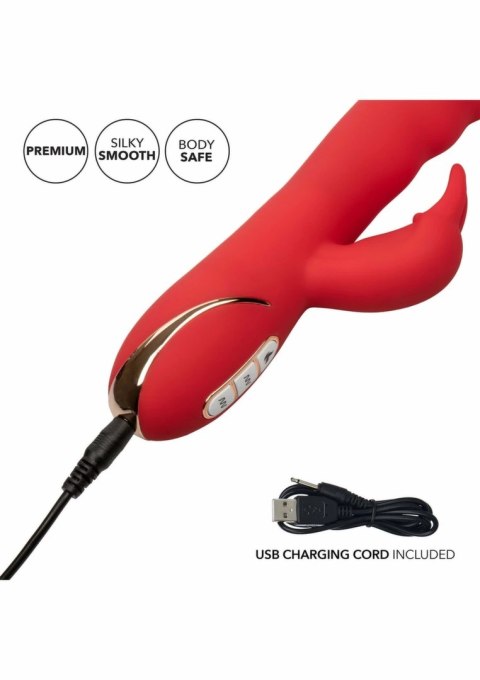 Jack Rabbit Heated Ultra-Soft Rabbit silikonowy podgrzewany masażer USB
