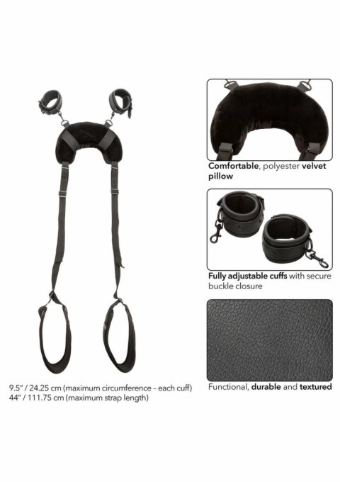 Nocturnal PositionStrap Pillow - poduszka z pasem i regulowanymi mankietami