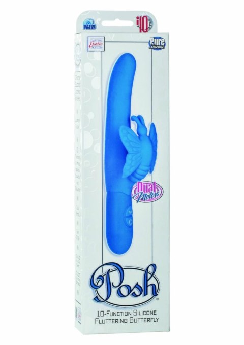 Posh Fluttering Butterfly silikonowy model z 10 trybami pracy 4,5" fioletowy
