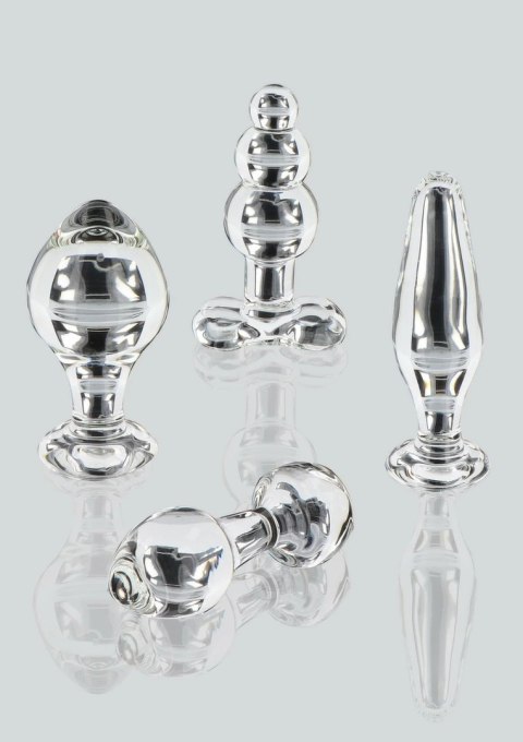 TOYJOY GLASS WORXX Brilliant Anal Star szklany korek anatomiczny