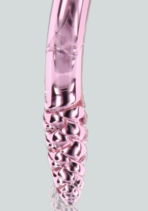 TOYJOY GLASS WORXX Dual-Ended Rhinestone Wand rożowy szkło 22 cm