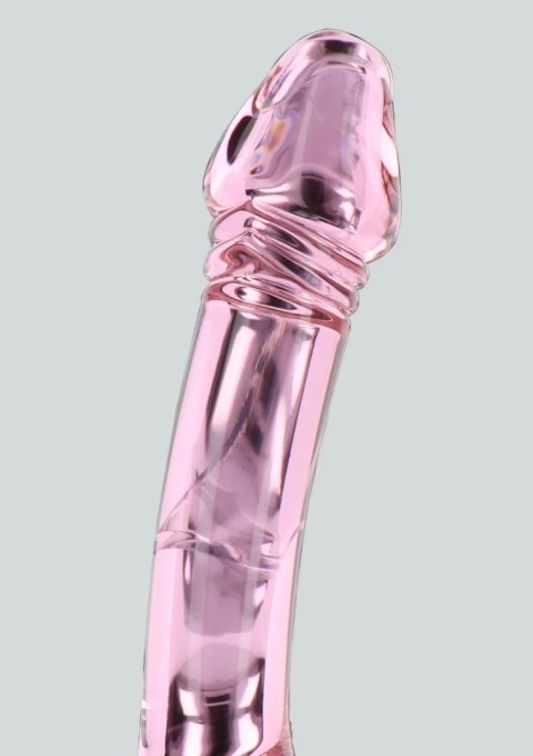 TOYJOY GLASS WORXX Dual-Ended Rhinestone Wand rożowy szkło 22 cm