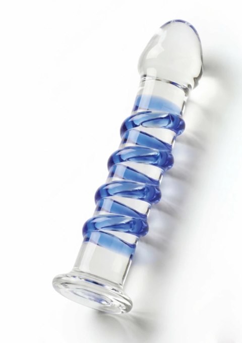 TOYJOY GLASS WORXX G-Spot Gemstone szklany model anatomiczny niebieski