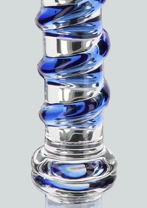 TOYJOY GLASS WORXX G-Spot Gemstone szklany model anatomiczny niebieski