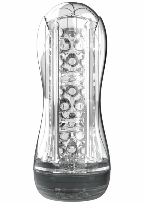 TOYJOY HERO Big Clear Blast - przezroczysta maszyna intymna z regulacją podciśnienia