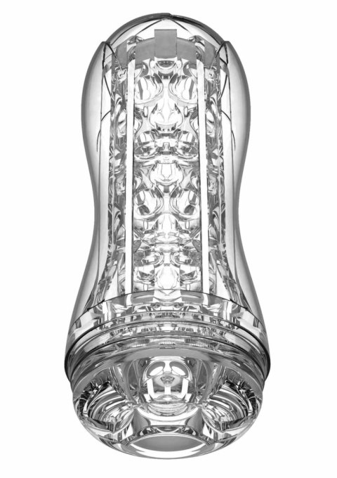 TOYJOY HERO Big Clear Blast - przezroczysta maszyna intymna z regulacją podciśnienia