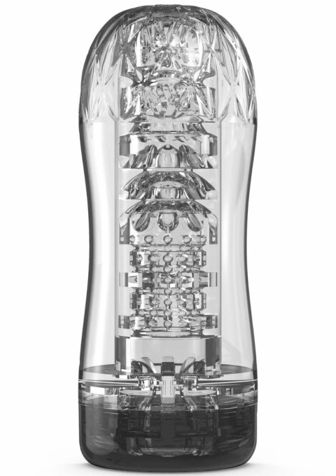 TOYJOY HERO Clear Blast - przezroczysta maszyna intymna z funkcją podciśnienia