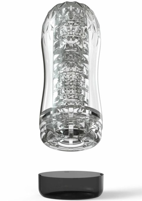 TOYJOY HERO Clear Blast - przezroczysta maszyna intymna z funkcją podciśnienia