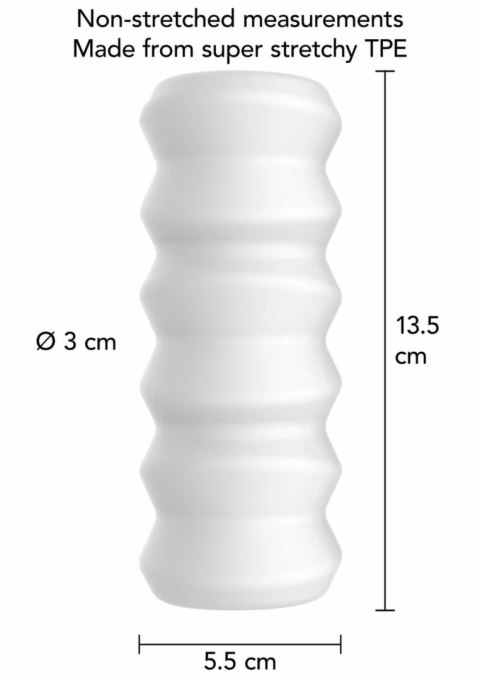 TOYJOY HERO Large Pilar - elastyczna maszyna intymna, duży rozmiar