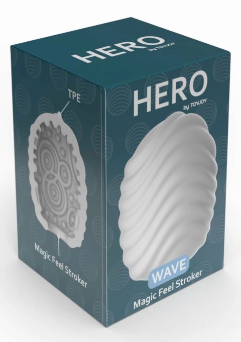TOYJOY HERO Mini Wave - kompaktowa maszyna intymna z teksturą