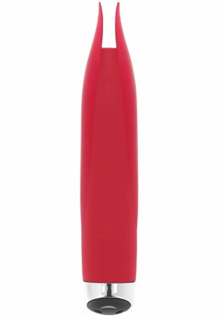 TOYJOY Light My Fire Vibrator silikonowy, 7 trybow, USB, fioletowy