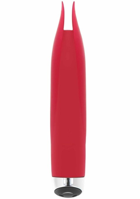 TOYJOY Light My Fire Vibrator silikonowy, 7 trybow, USB, fioletowy