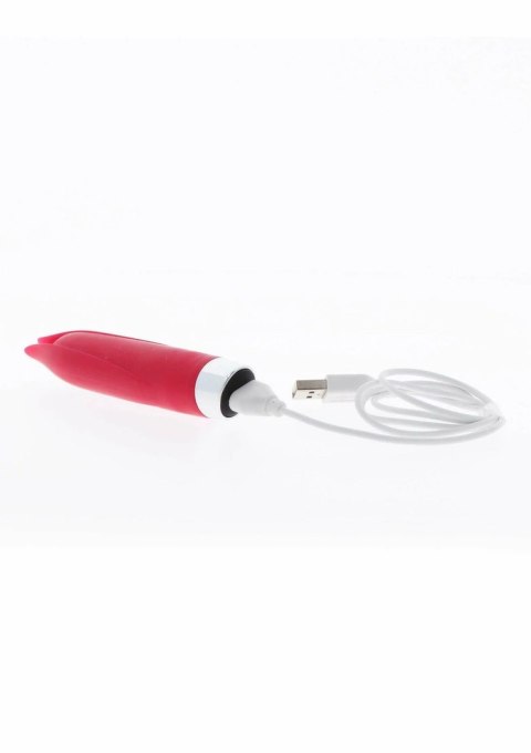 TOYJOY Light My Fire Vibrator silikonowy, 7 trybow, USB, fioletowy