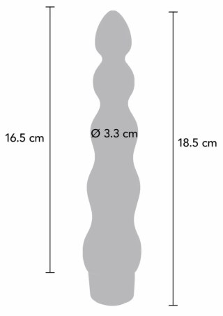 TOYJOY Stairway To Heaven XL Vibrator silikonowy USB XL fioletowy