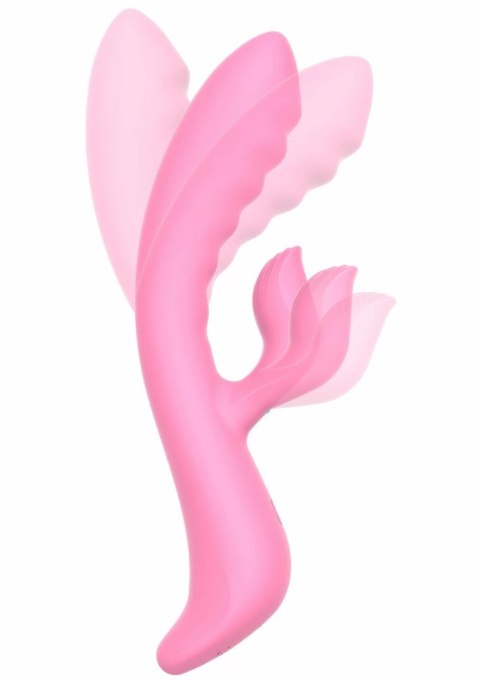 TOYJOY The Belle Rabbit Vibrator silikonowy ergonomiczny rożowy
