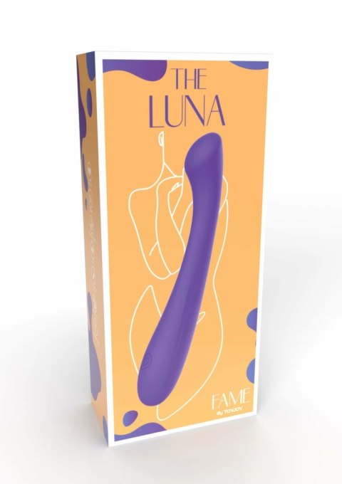 TOYJOY The Luna G-Spot Vibrator silikonowy, 7 trybow, ładowalny