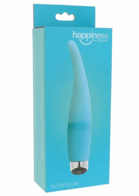 TOYJOY You Feel My Love XL Vibrator silikonowy USB fioletowy XL