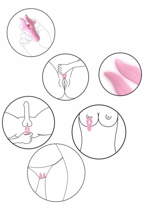 ToyJoy Bloom Erogenous Zone Stimulator ergonomiczny model do masażu