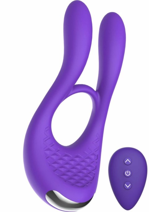 ToyJoy Joy Ride To Paradise silikonowy pierścień wibracyjny z uszkami