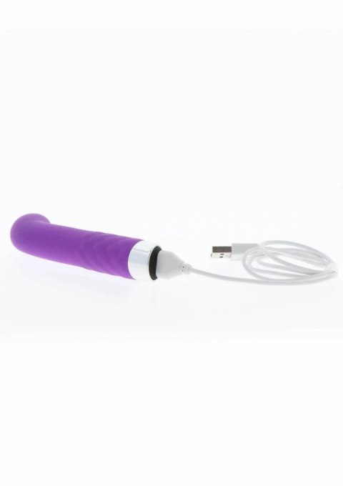 ToyJoy SMILE by TOYJOY Tickle My Senses G-Vibrator silikonowy USB fioletowy