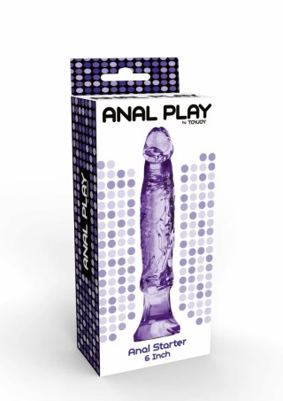 TOYJOY Anal Starter 16 cm - elastyczny model z szeroką podstawą