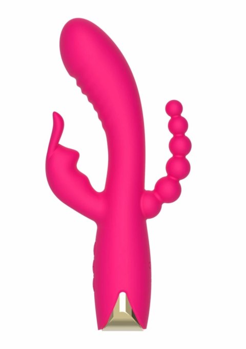 TOYJOY Aphrodite Triple Vibrator - potrojna stymulacja, twin motor, fioletowy