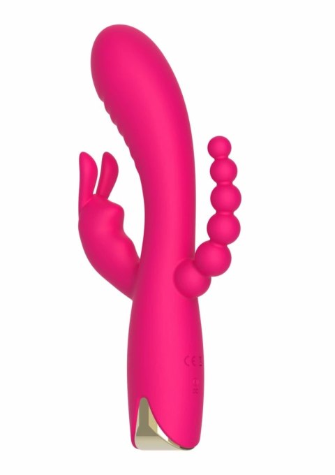 TOYJOY Aphrodite Triple Vibrator - potrojna stymulacja, twin motor, fioletowy