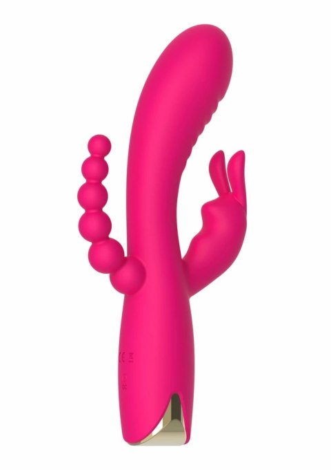TOYJOY Aphrodite Triple Vibrator - potrojna stymulacja, twin motor, fioletowy