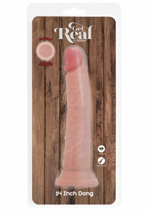 TOYJOY Deluxe Dual Density Dong TPE 36,5 cm z przyssawką